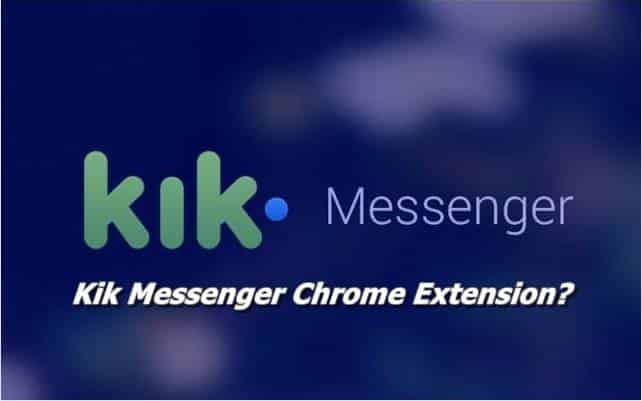 Chat kik messenger random Chrome Web