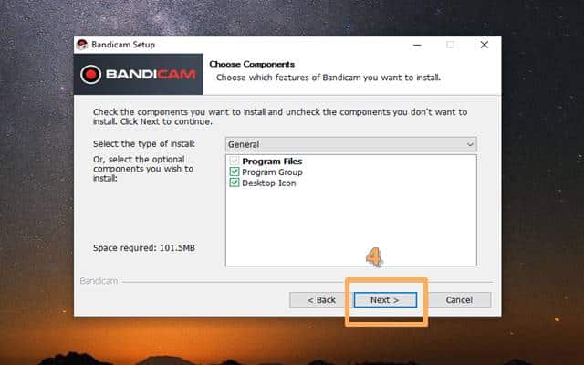 How to install Bandicam 4