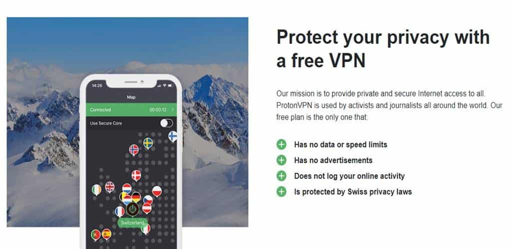 Your Privacy with ProtonVPN