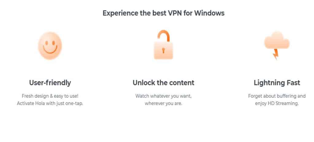 Hola VPN for Windows