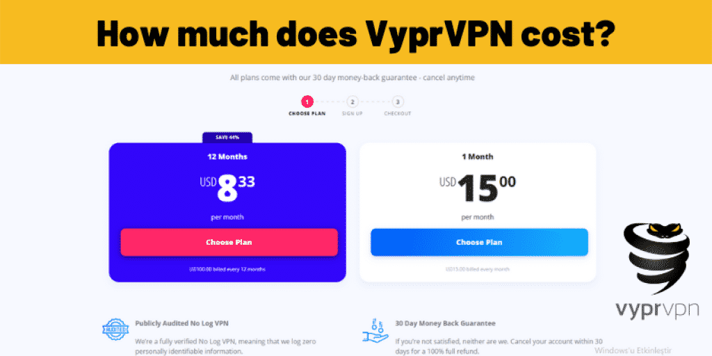 How much does VyprVPN cost? - Plans and pricing