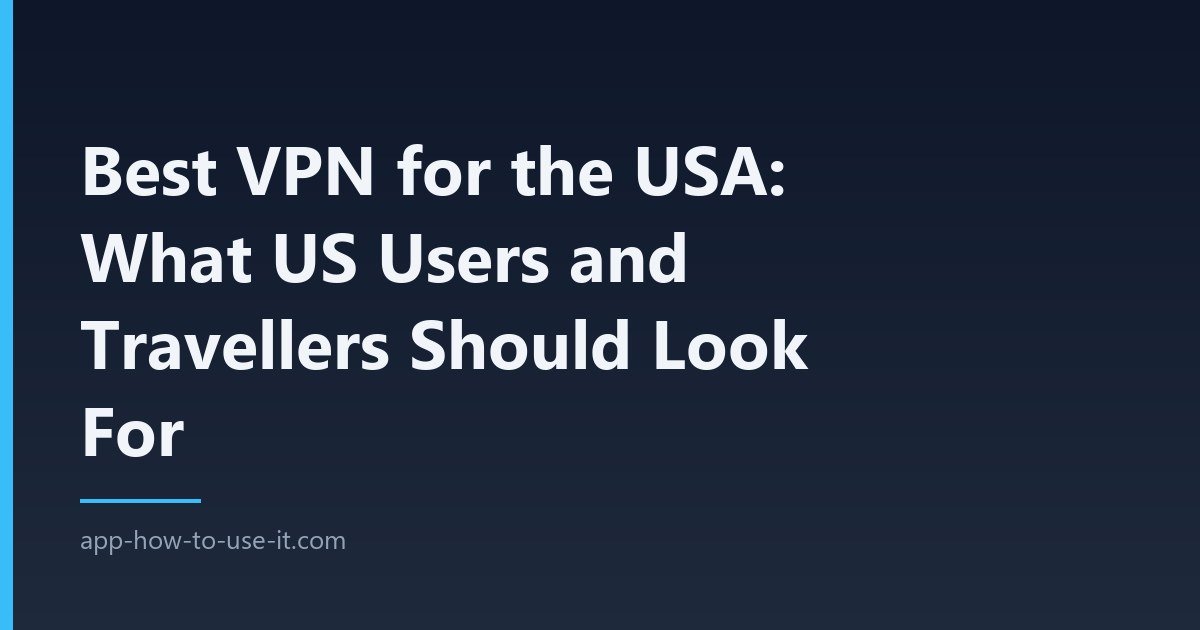 vpn for the usa