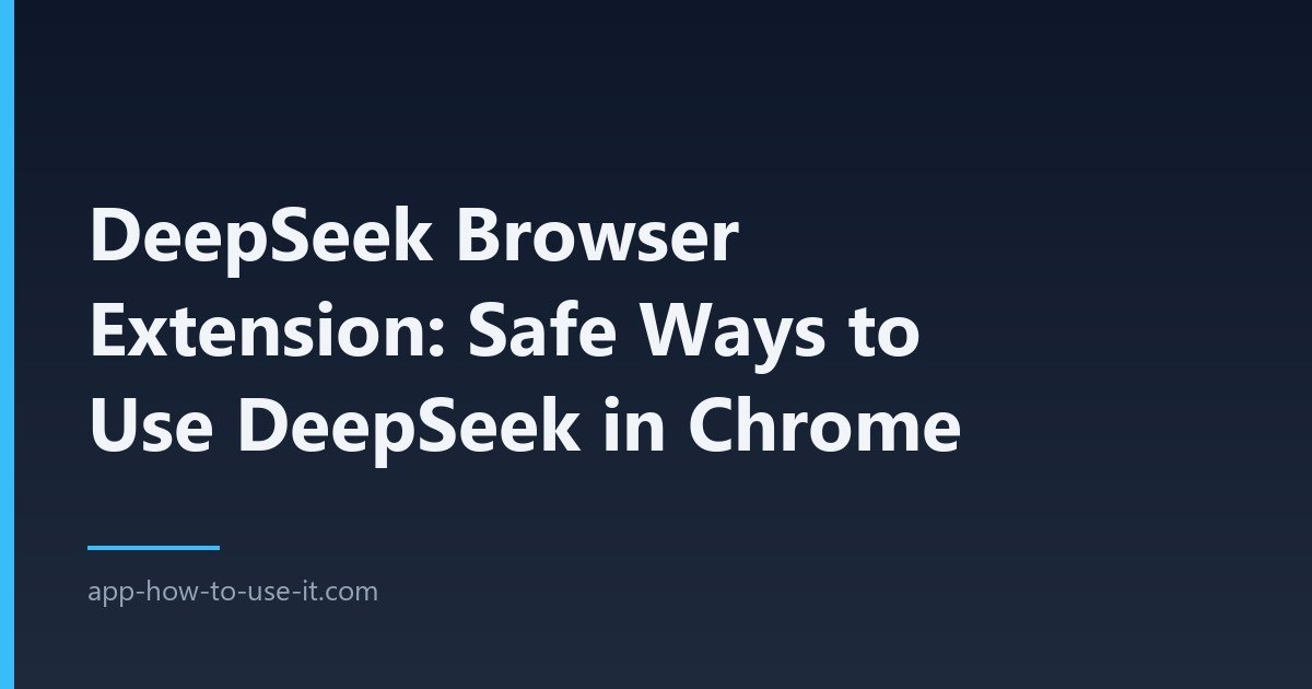 deepseek browser extension