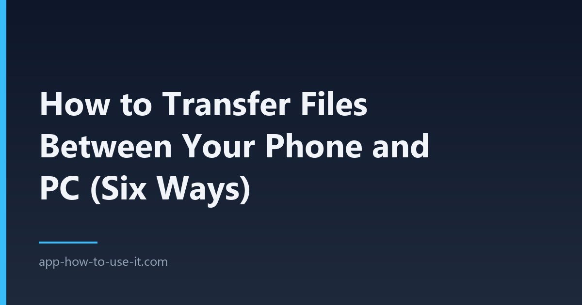 transfer files between