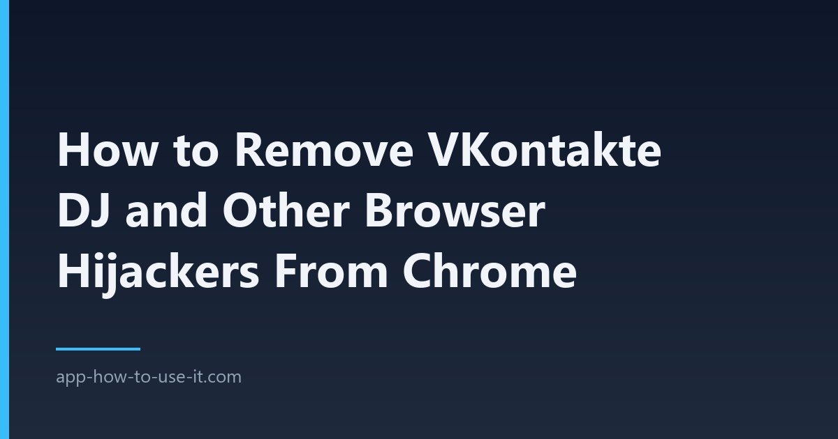 remove vkontakte dj