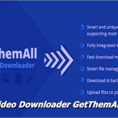 Video Downloader GetThemAll Chrome Extension Super 2021